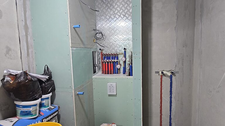 Двухкомнатная 60 м² на Виноградной — объект в работе