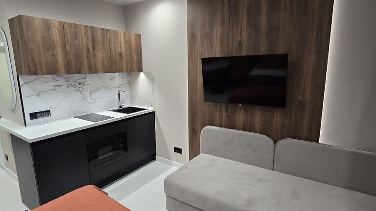 Апартаменты 22,9 м² под сдачу, Марина Гарден — работа СК «Точка Опоры»